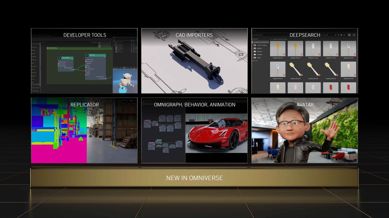 Nvidia GTC Spring 2022 full slide deck
