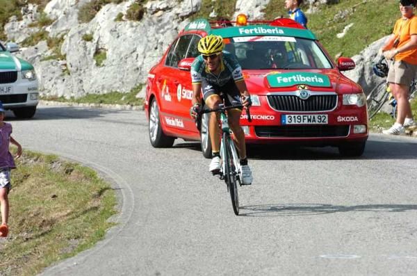 Antonio Piedra (Caja Rural) on his way the biggest win of his career
