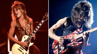 Eddie Van Halen and Randy Rhoads