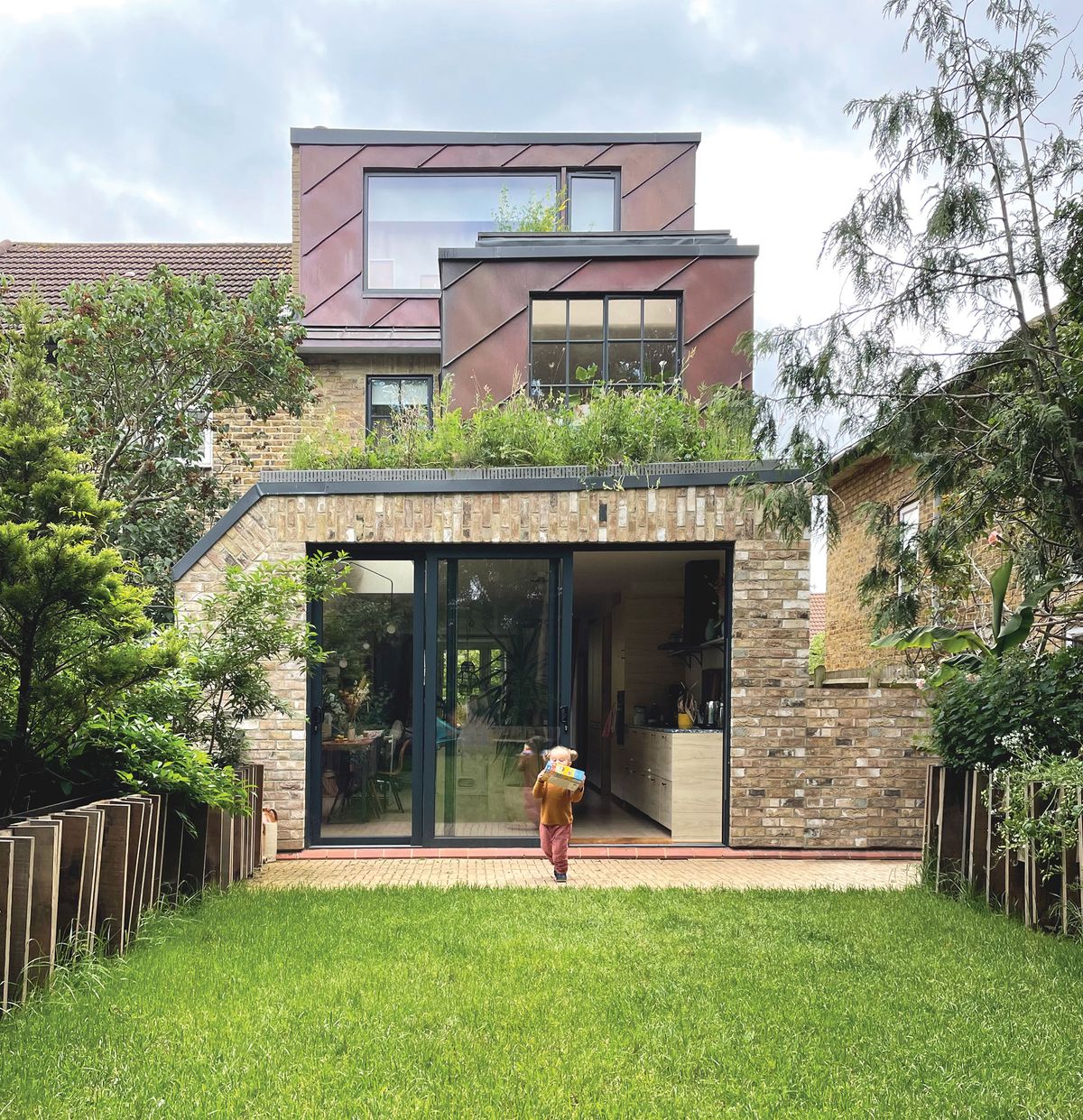 contemporary two storey extension