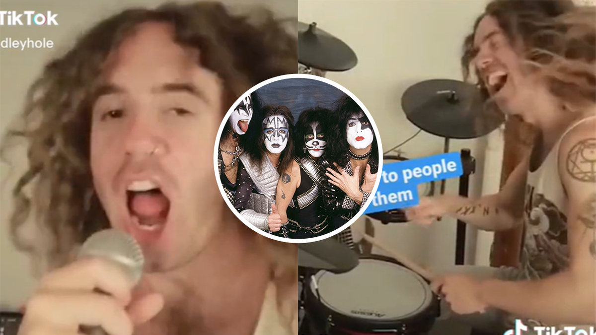 Bradley Hall of TikTok and Kiss