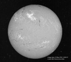 Solar Flare of May 23, 1967