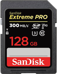 Sandisk 128GB Extreme Pro SD Card (128GB) | AU$79AU$38