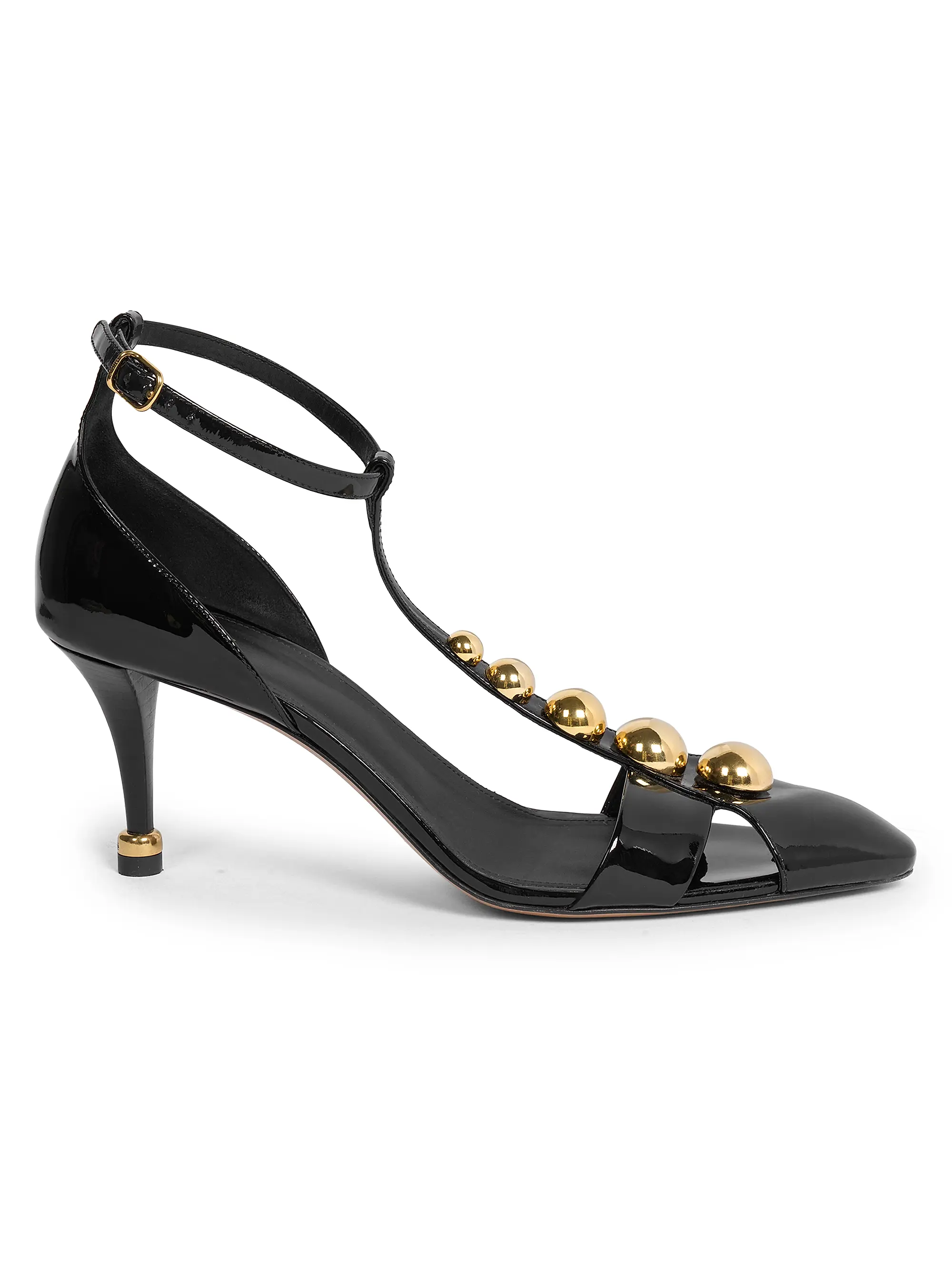 Cleia 70mm Studded Patent Leather Pumps