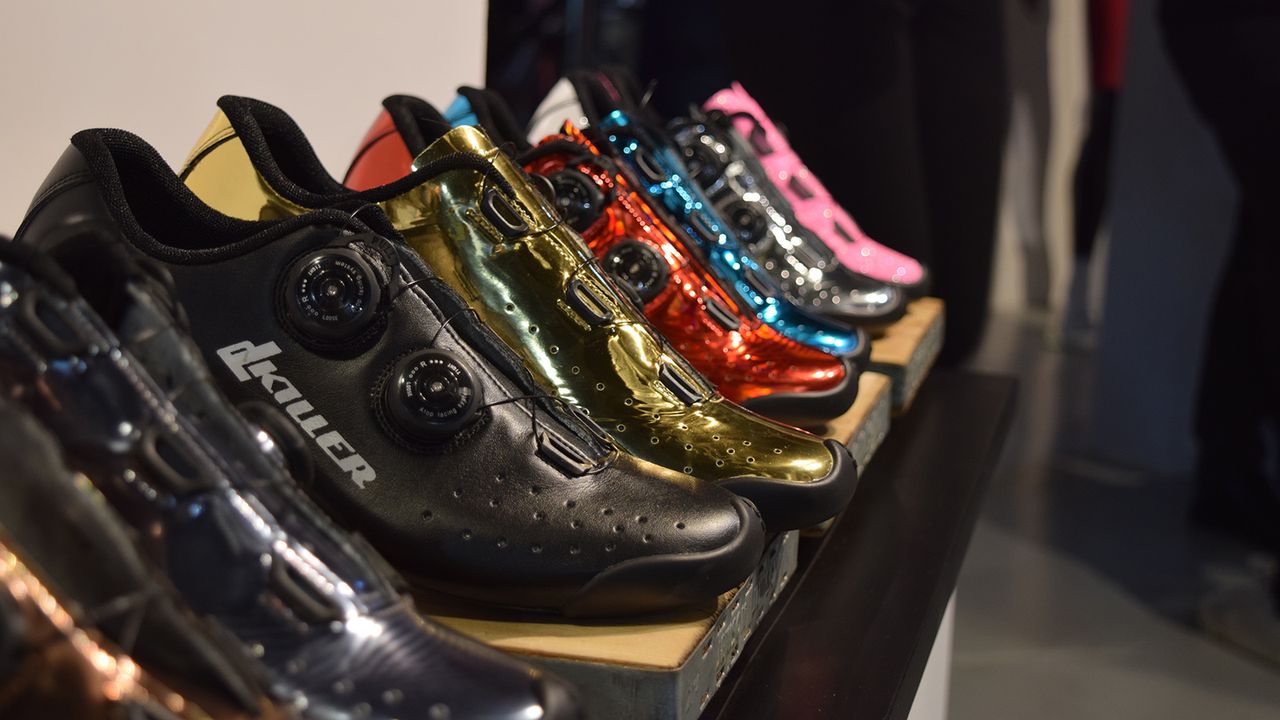 Di Luca's shoe brands come in some eye-catching colourways