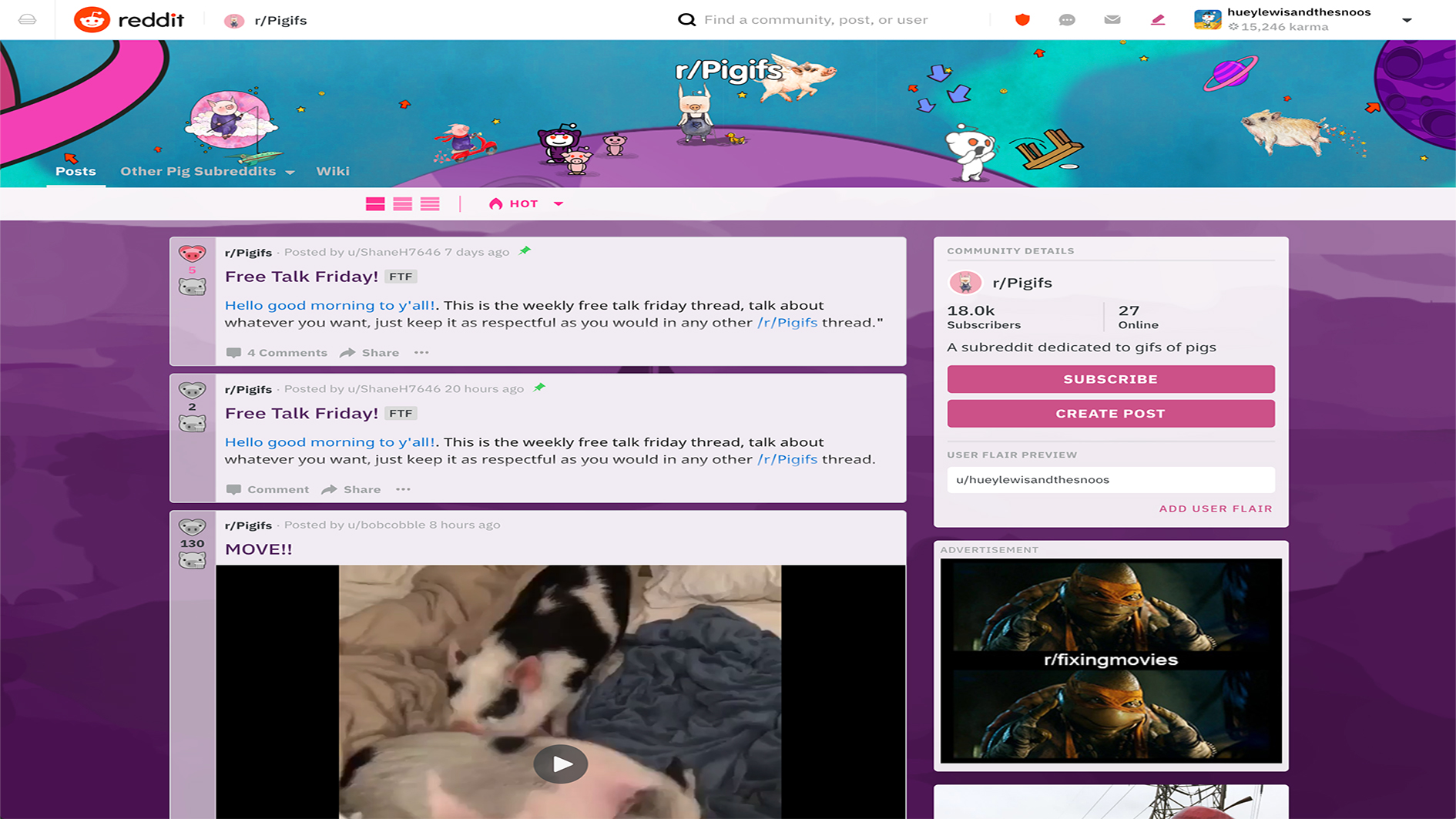 The new Reddit card view