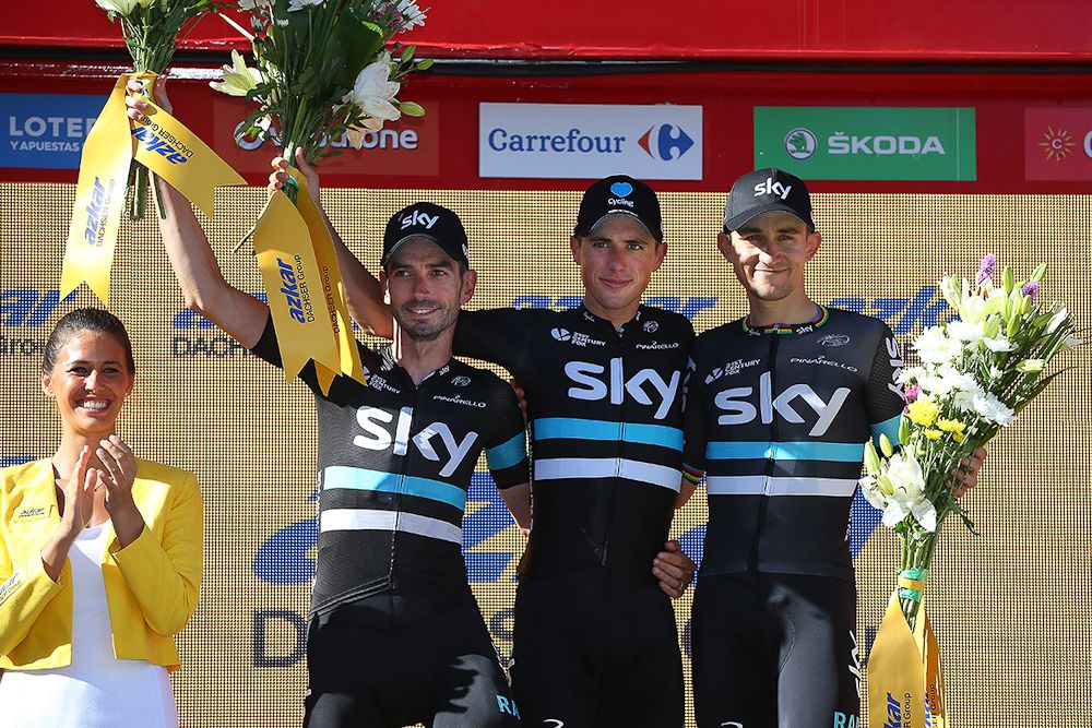 David Lopez, Peter Kennaugh and Michal Kwiatkowski