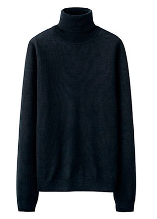 Uniqlo polo neck jumper, £19.90