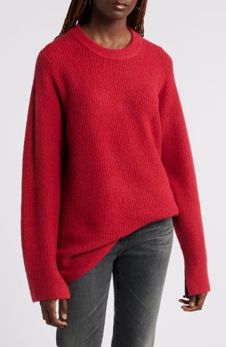 Treasure & Bond, Rib Crewneck Sweater