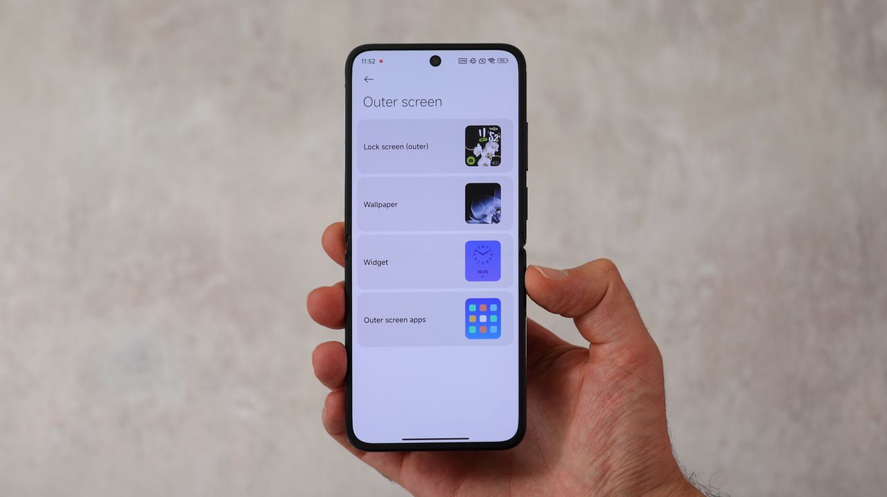 A photo of the Xiaomi Mix Flip