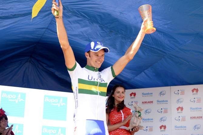 Steele von Hoff (UniSA-Australia) on the podium