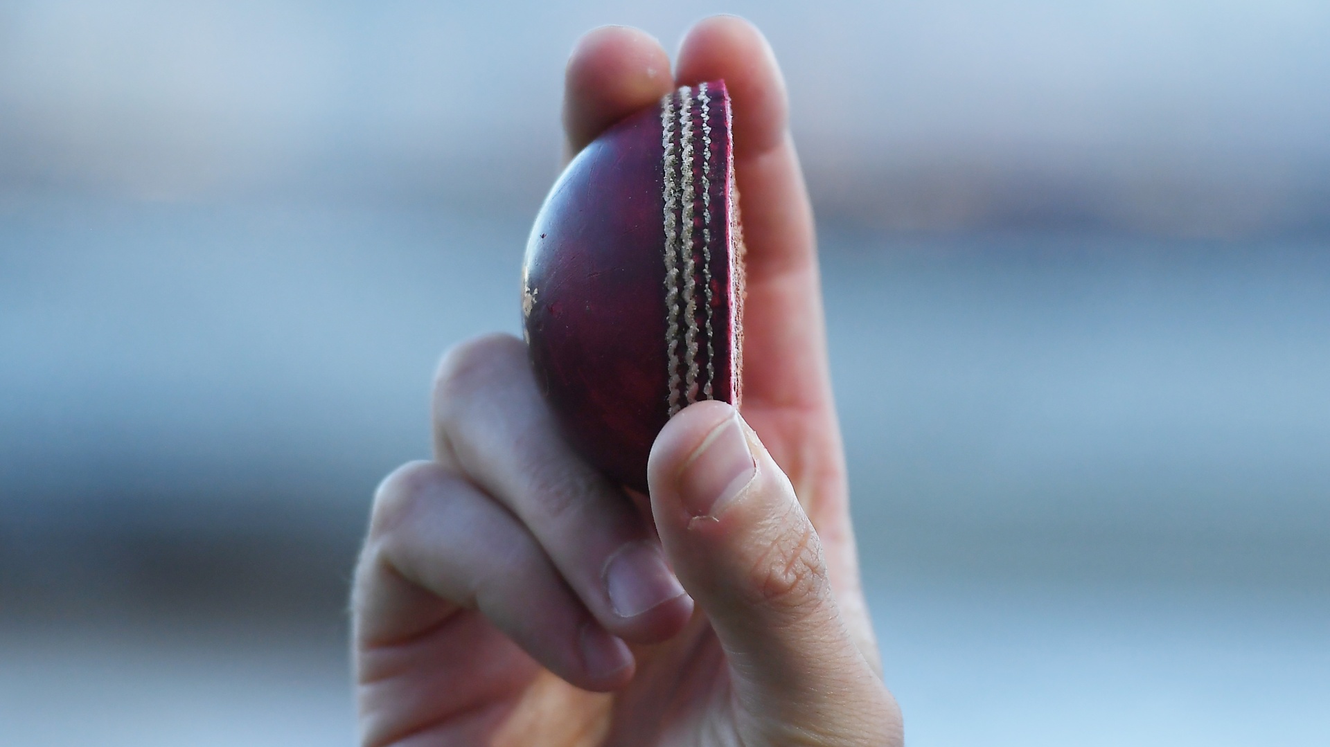 Ollie Robinson holds up his half of the match ball he shared with Josh Tongue after day one of the 2026 England vs Pakistan 1st Test at Headingley
