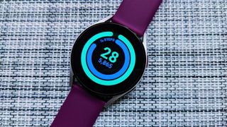 Exercise rings on Google Fit app on Galaxy Watch 4