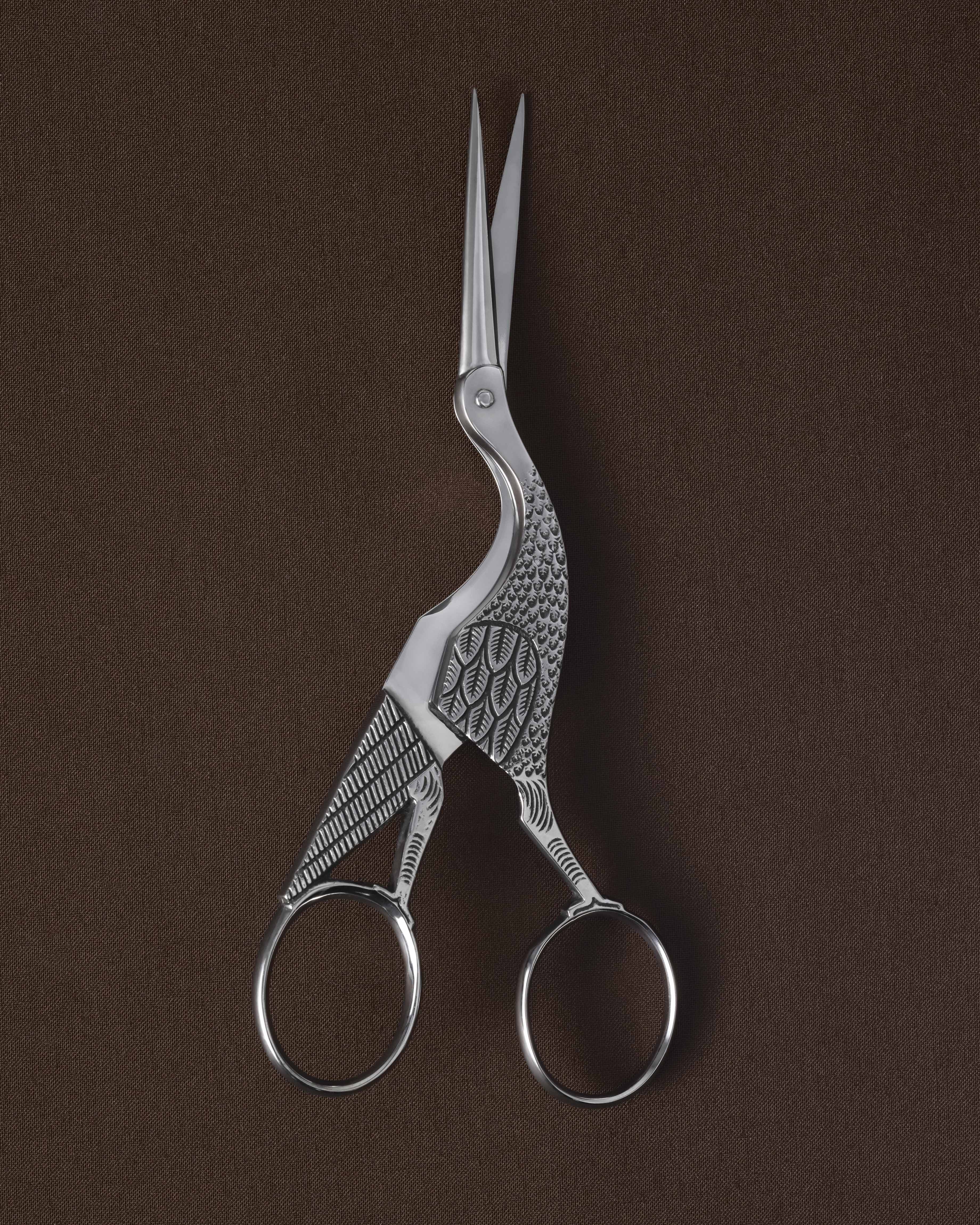 Antique Scissors in Carbon Steel