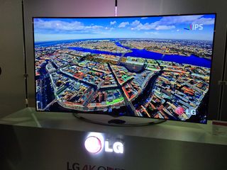 LG's 65in curved OLED 4K TV on sale in the US next month