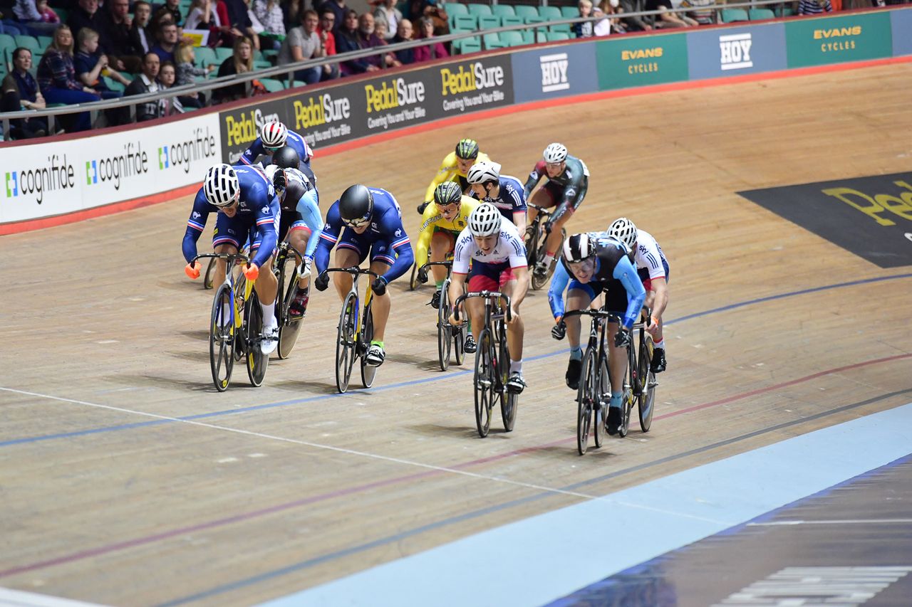 The French were strong in the sprint competition