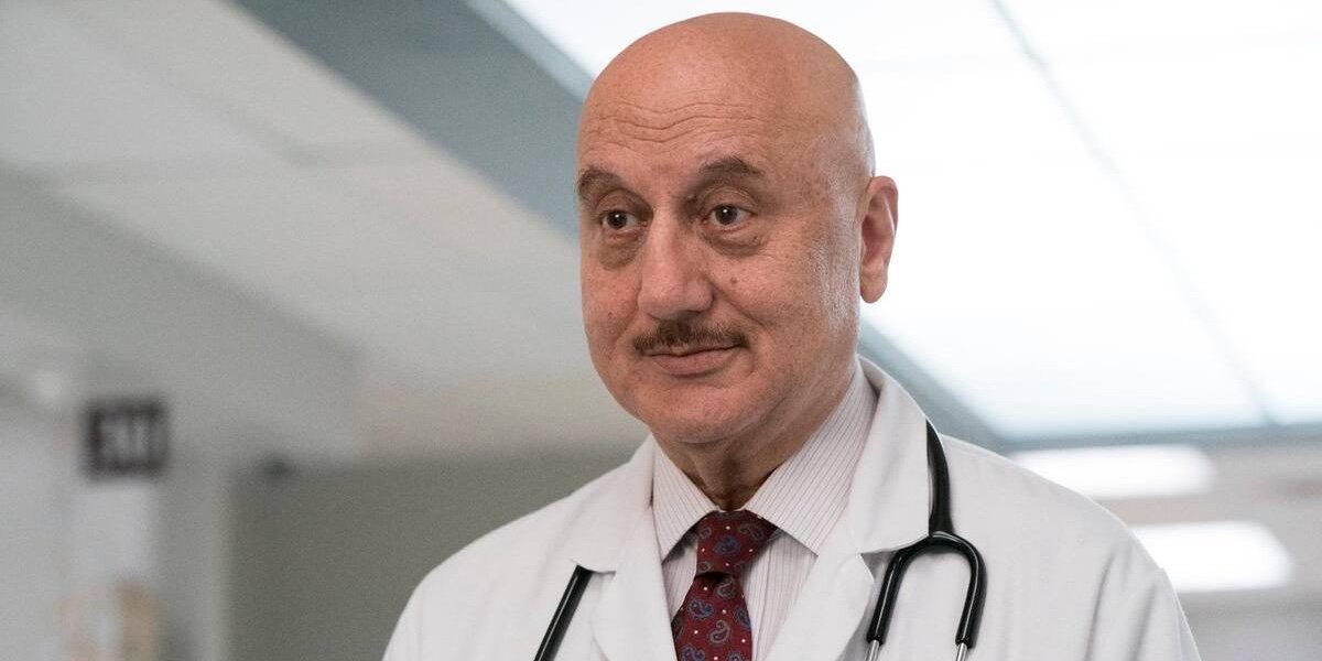 Anupam Kher as Dr. Vijay Kapoor in New Amsterdam.