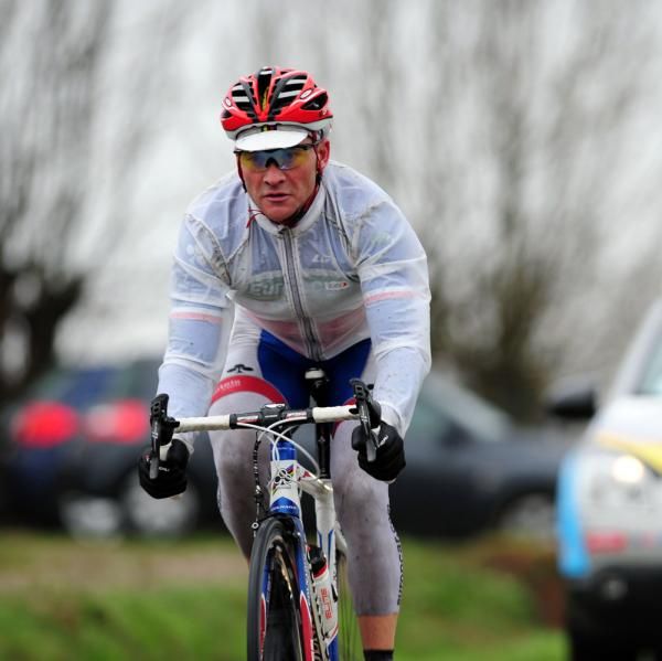 Thomas Voeckler (Europcar) didn't seem to like the conditions