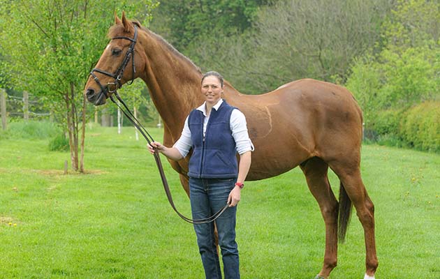 Over To You (Jack) photographed at Jeanette Brakewell's yard for Horse&amp;amp;Hound, May 2013.
