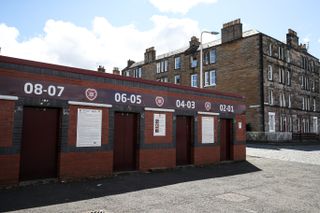 Tynecastle, home of Hearts