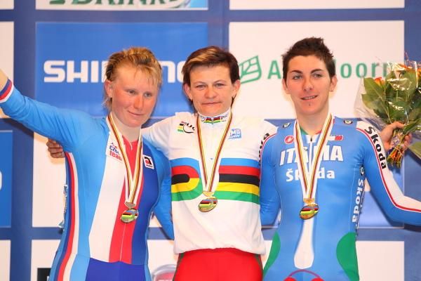 It was a well-deserved win for the Points Race World Champion, Tatsiana Sharakova (Belarus)