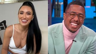 Bre Tiesi on her YouTube channel and Nick Cannon on his talk show.