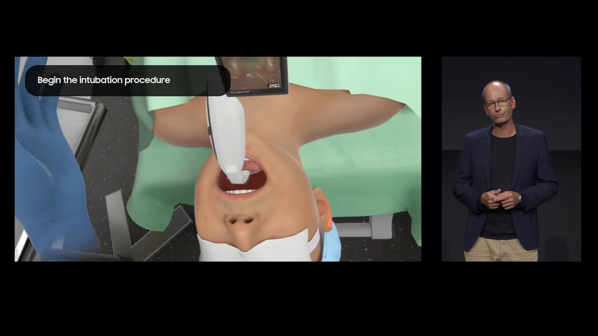 Medical training on Galaxy XR