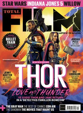 Thor: Love and Thunder Total Film cover