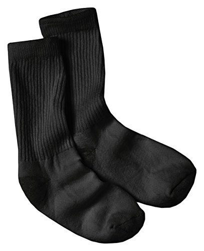 Hanes Womens 10-Pair Value Pack Crew Fashion Liner Socks, Black, 5-9 Us