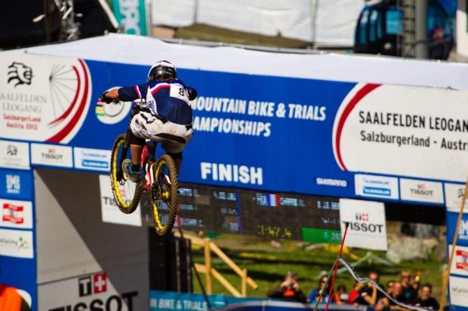 2012 Downhill World Champ Morgane Charre