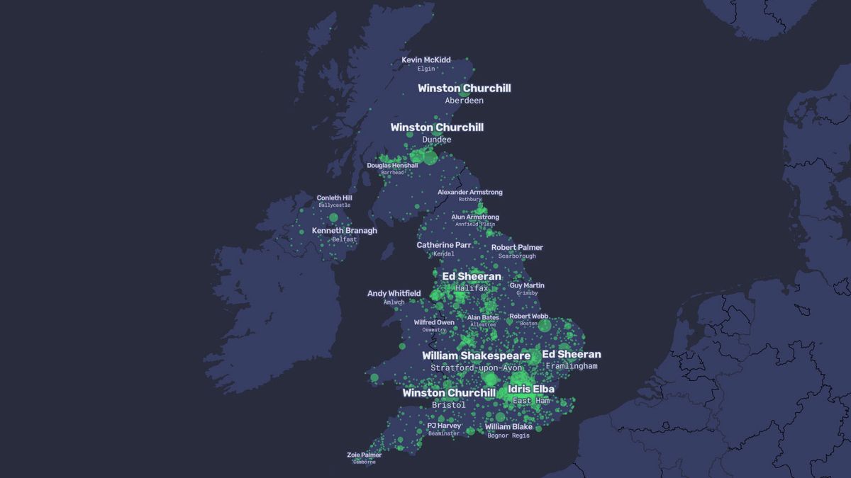 UK map