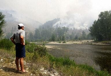 Fires had previously hit