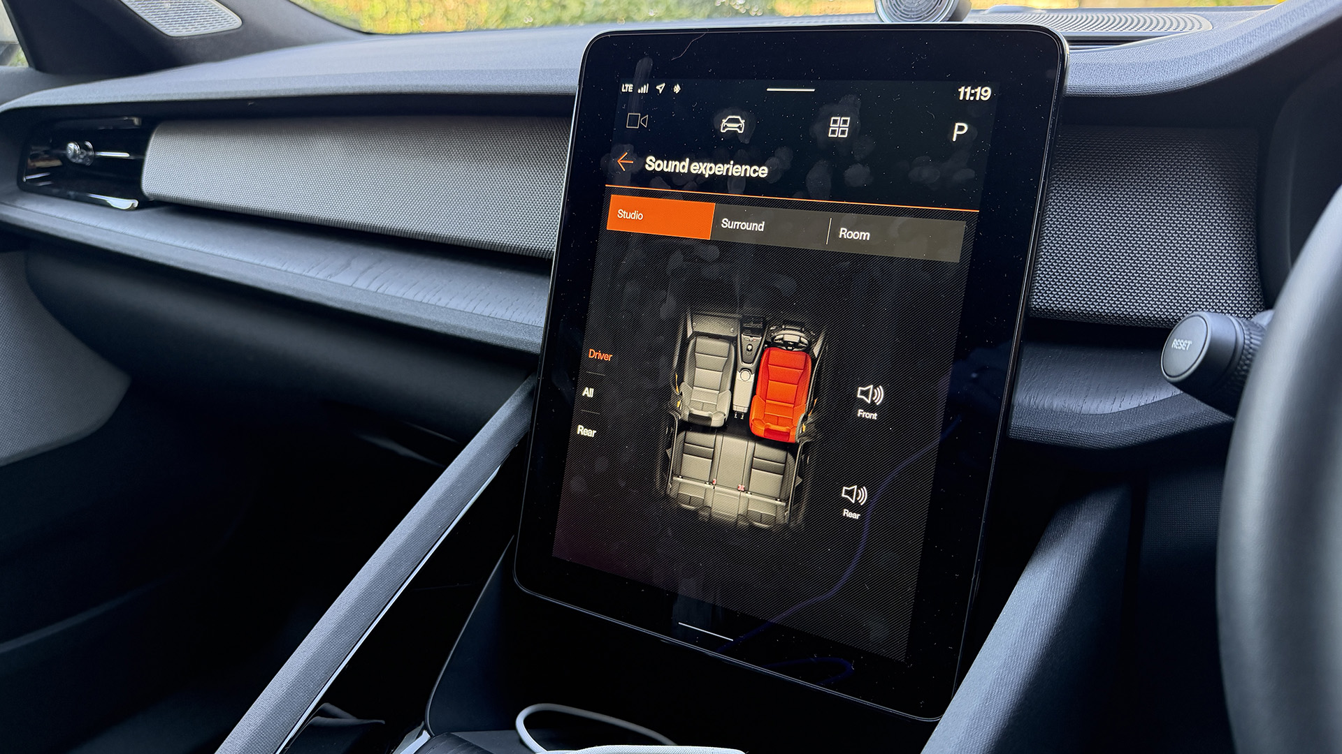 Polestar 2 with Bowers & Wilkins sound system