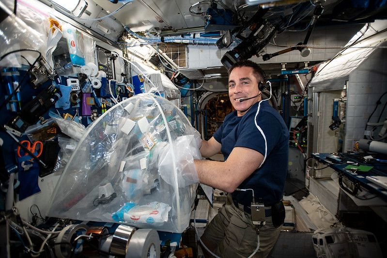 expedition 63 chris cassidy glovebag