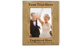 EDSG Personalised Wooden Photo Frame