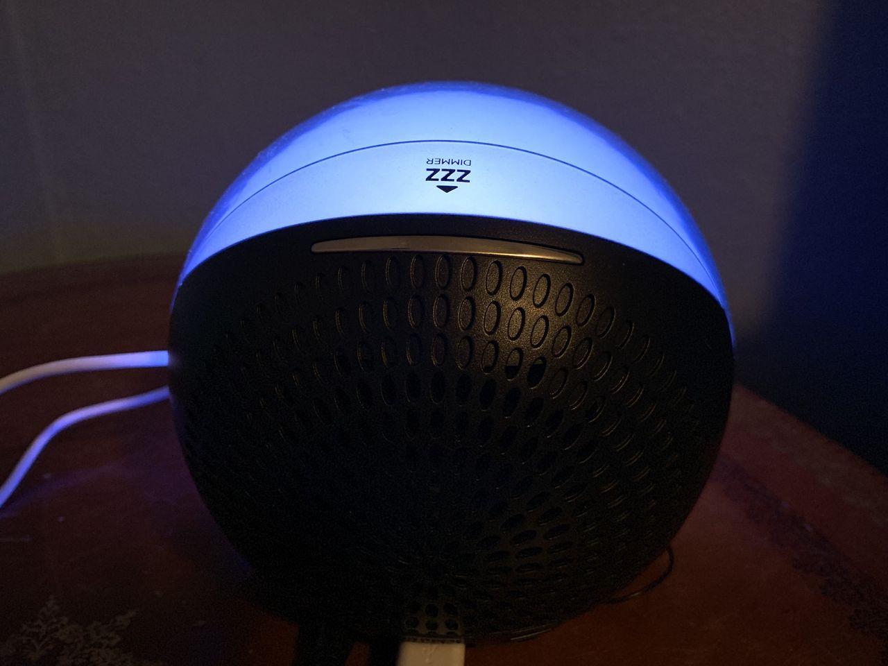 iHome iBT297 dimmer button
