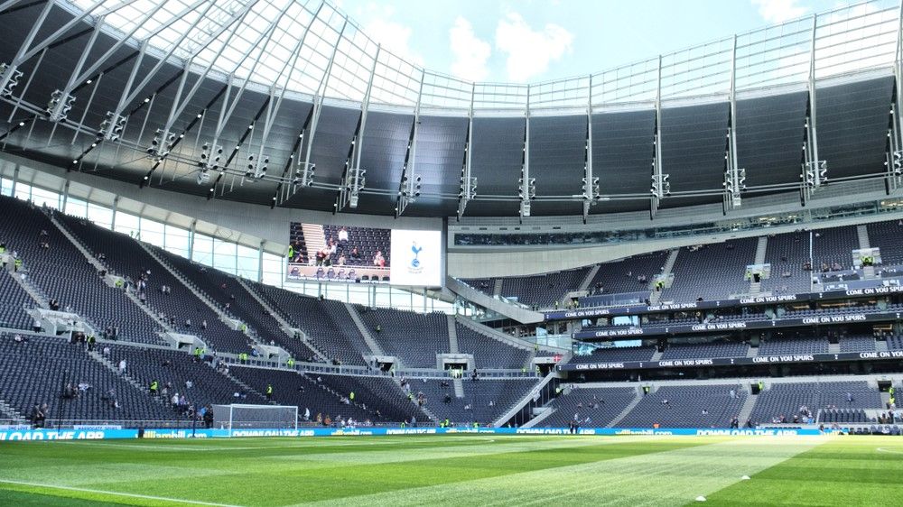 Inside Tottenham Hotspur Stadium