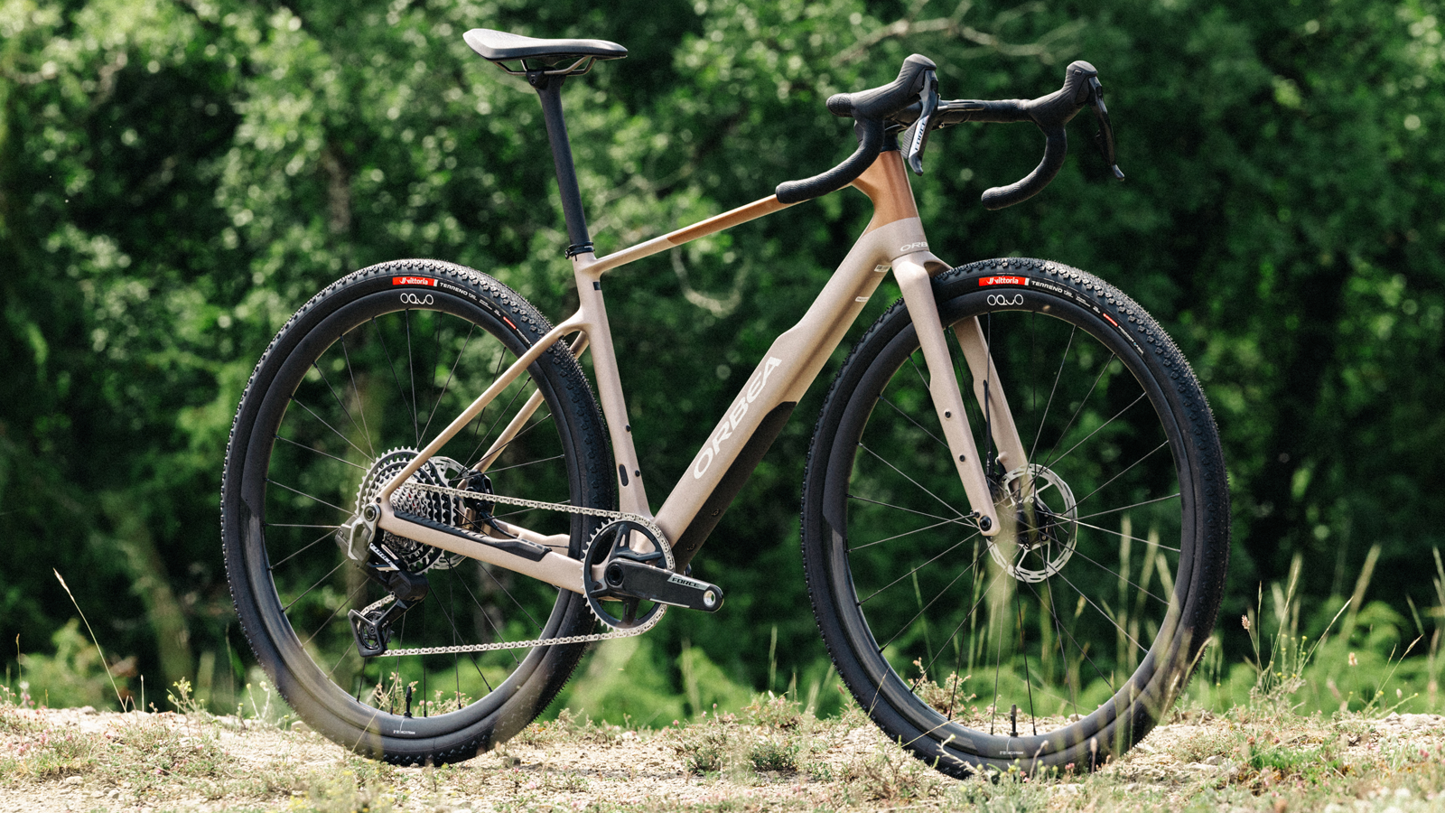 Orbea's top-spec SRAM Force equipped M21eTEAM 1X bike