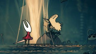 Hollow Knight Silksong Widow boss fight