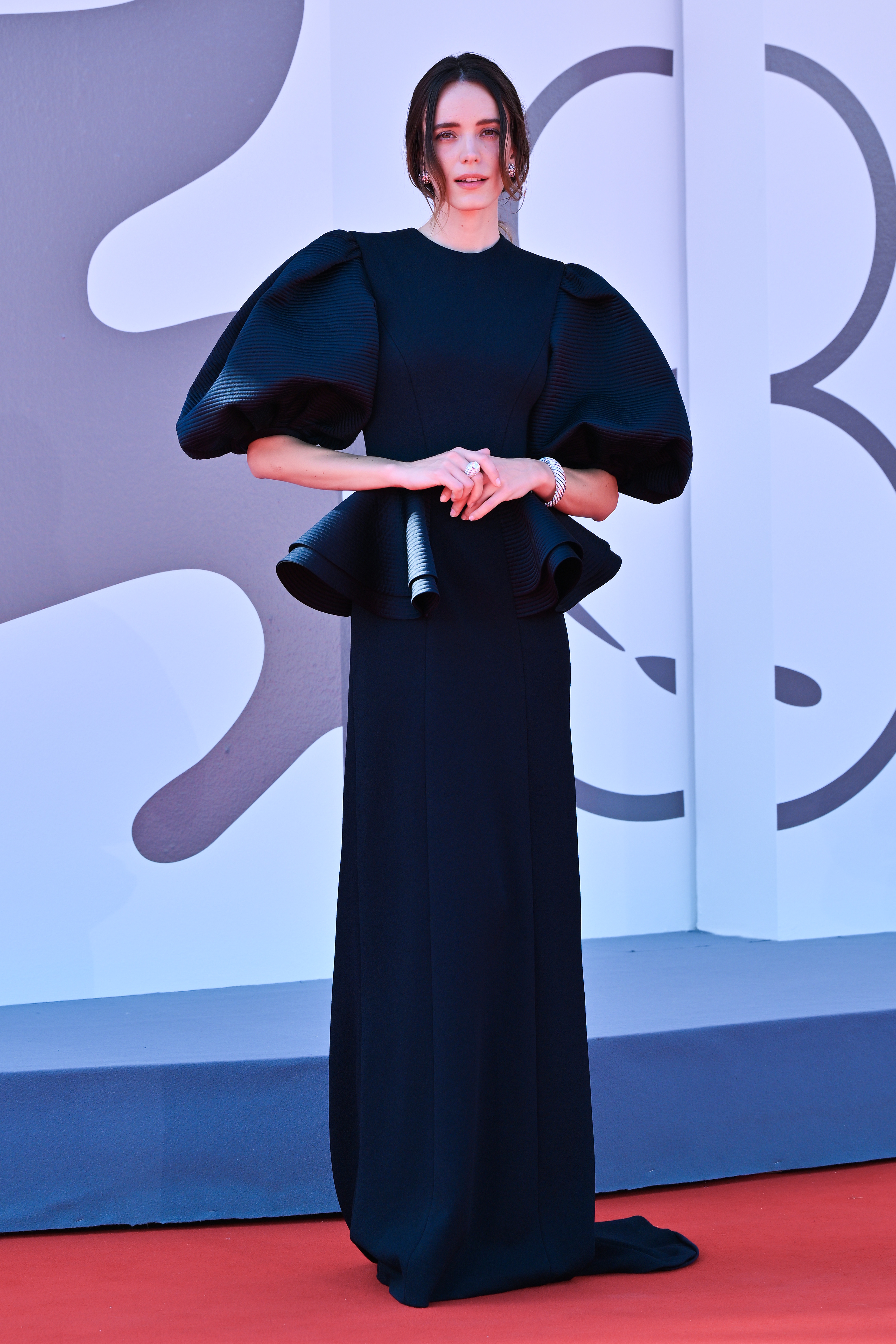 celebrities on the red carpet at venice film festival