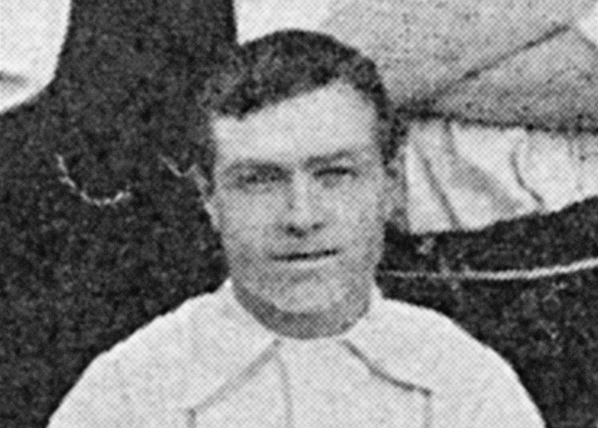Fred Geary of Everton, 1893