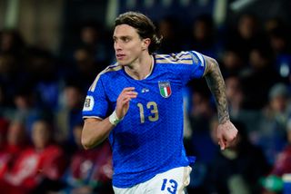 Italy defender Riccardo Calafiori