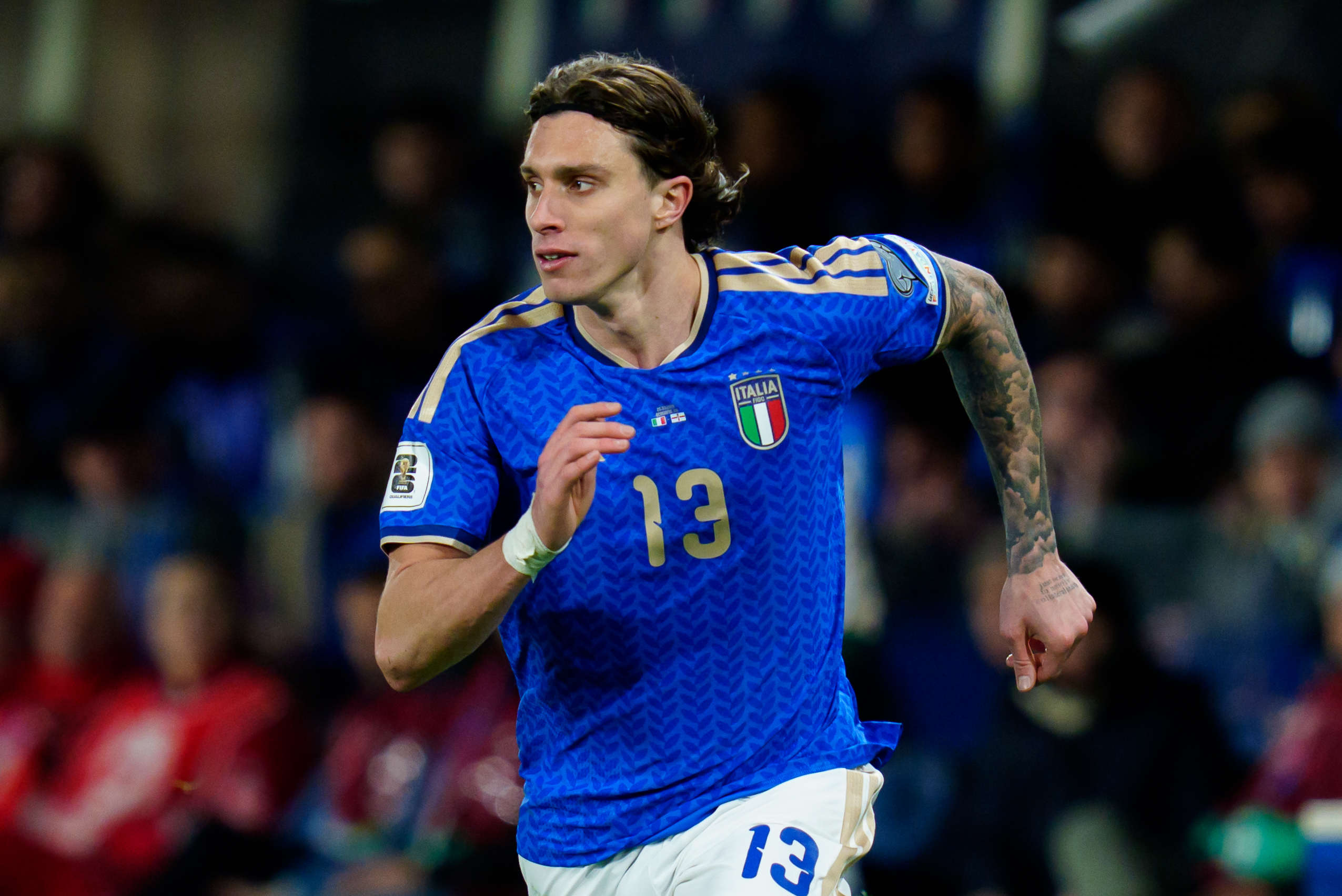 Italy defender Riccardo Calafiori