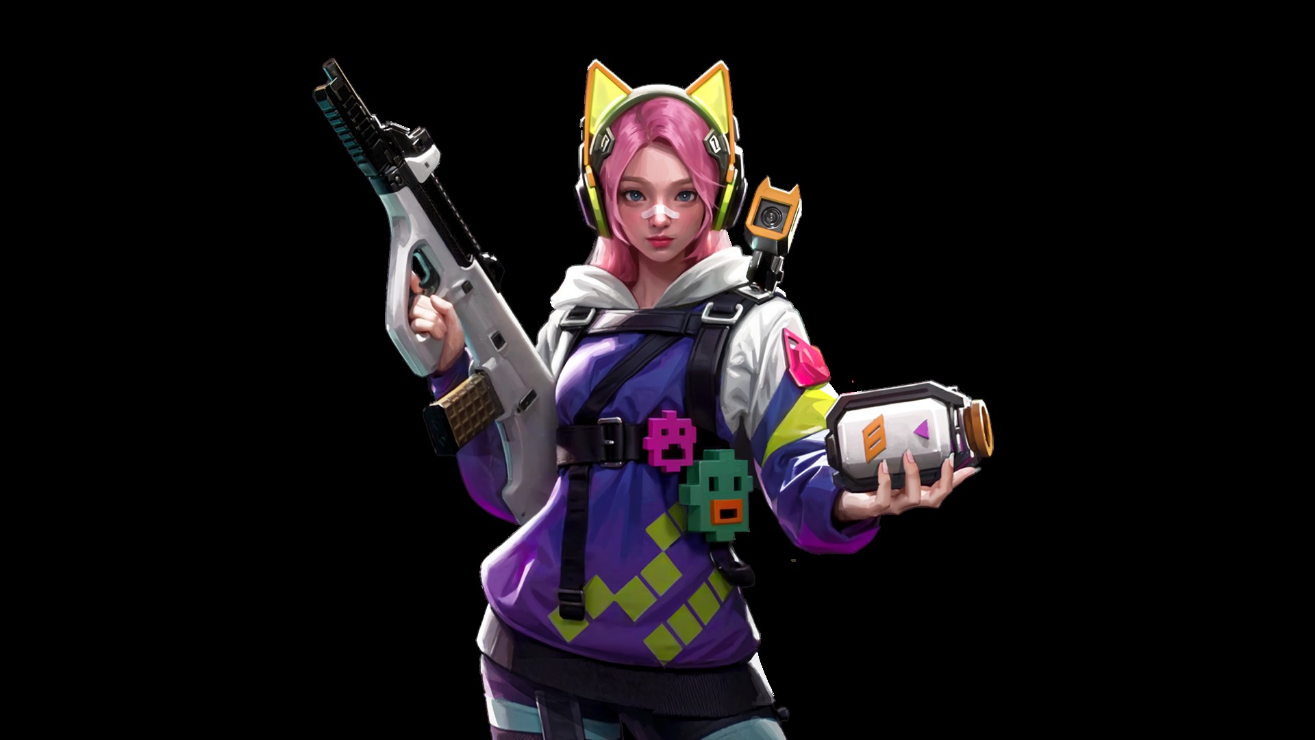 The character Patch from PUBG: Blindspot.