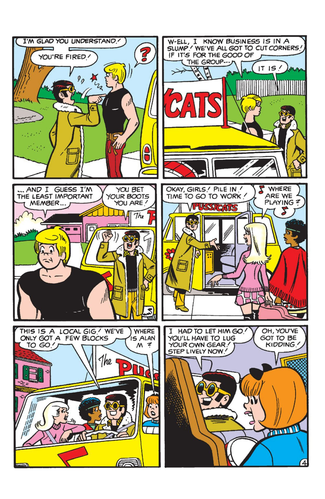 Betty &amp; Veronica Friends Forever: Rock &amp; Roll interior art
