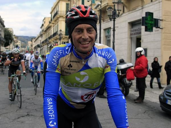 Daniele Colli (Team Type 1-Sanofi) seems pleased with his second place finish.