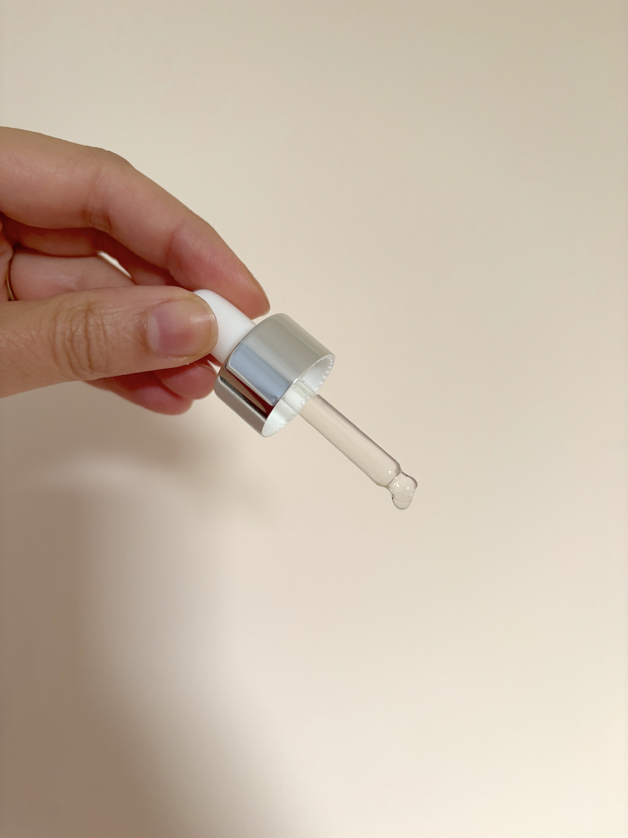 Dropper of Sisley Black Rose oil