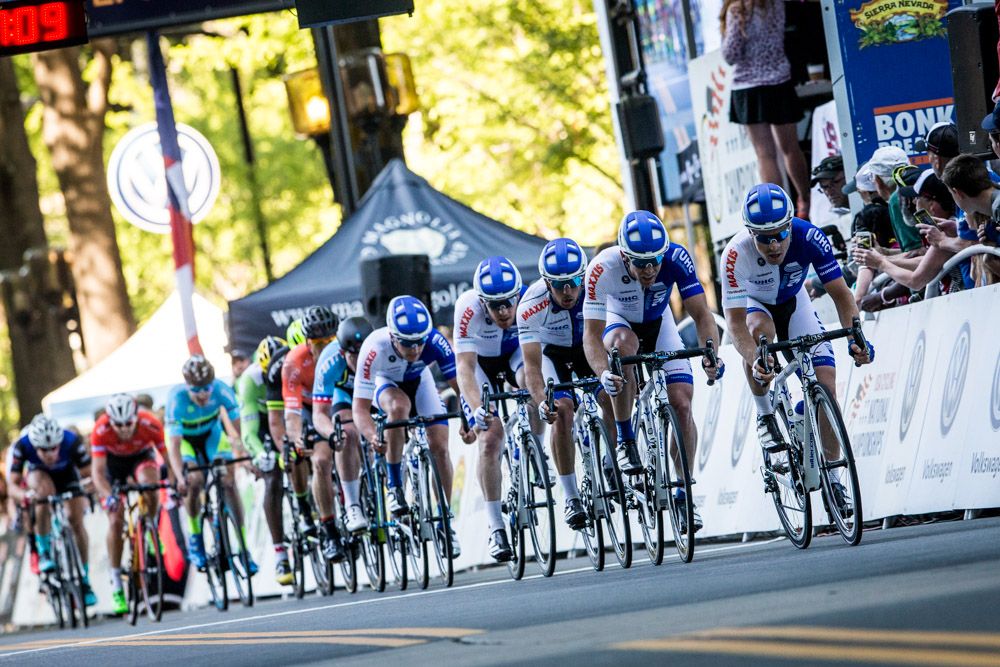 UnitedHealthcare comes to the front in the final laps