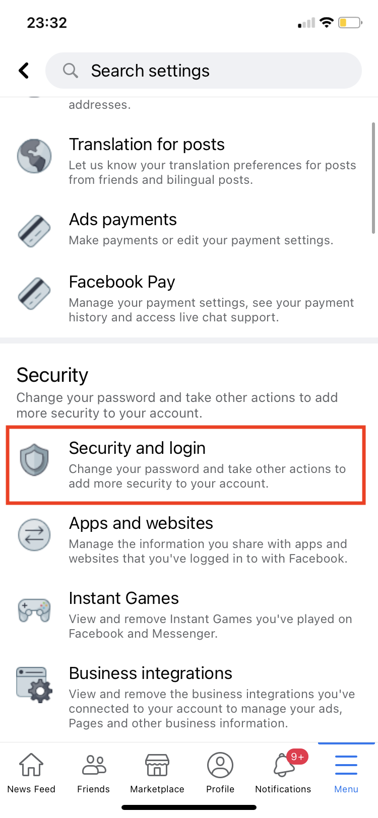 How to set up two-factor authentication on Facebook using a mobile app