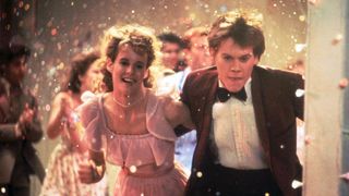 Lori Singer and Kevin Bacon in Footloose